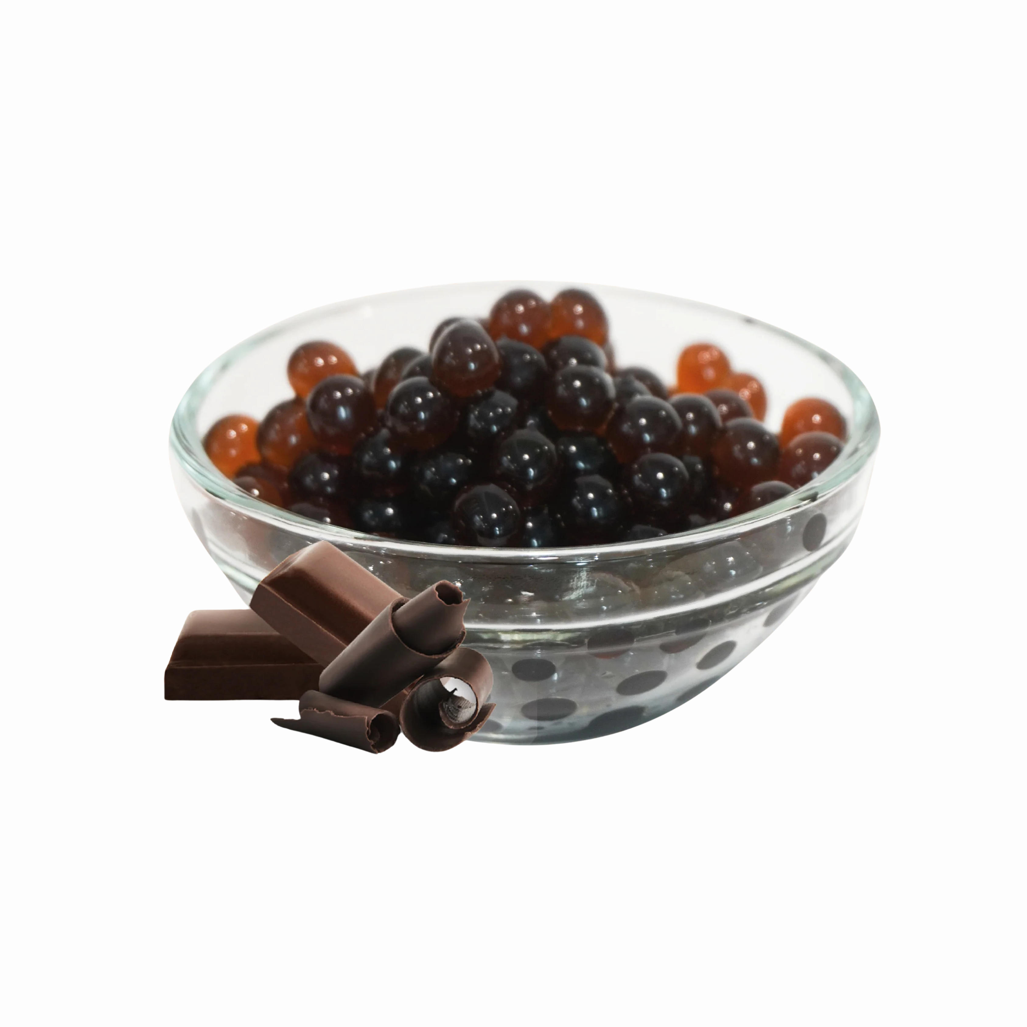 Chocolate Popping Boba