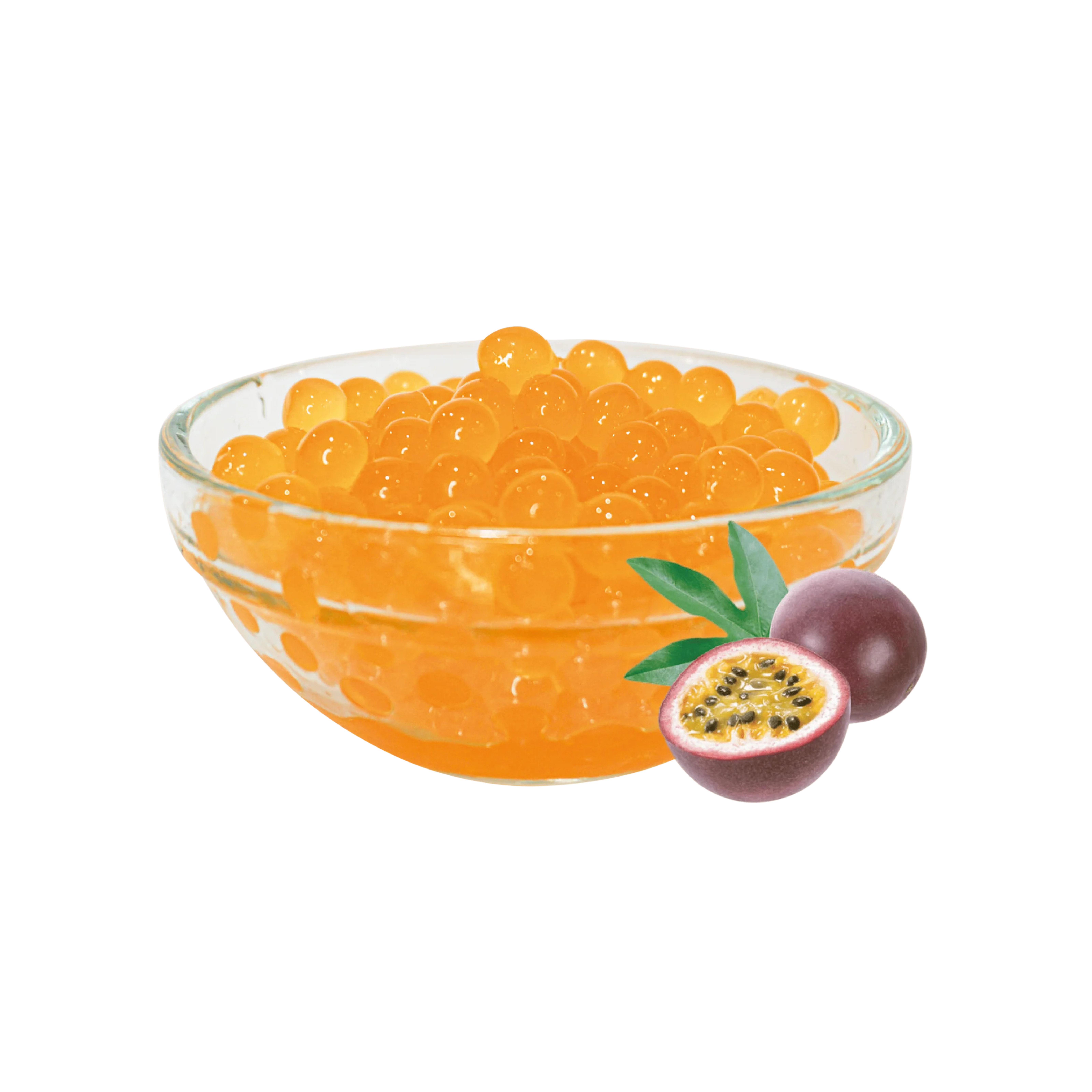 Passion Fruit Popping Boba